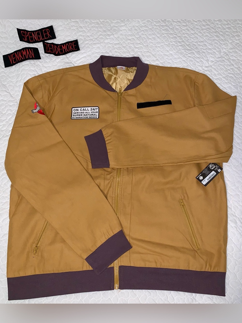 Tan Ghostbusters Jacket
